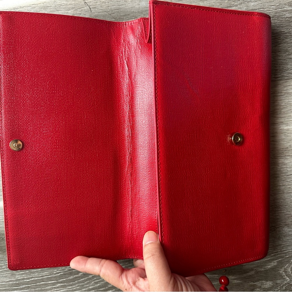 Ysl red clutch - Picture 6 of 9